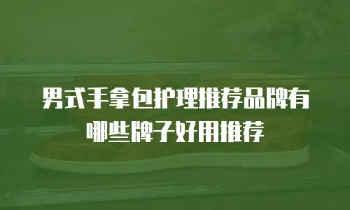 男式手拿包护理推荐品牌有哪些牌子好用推荐