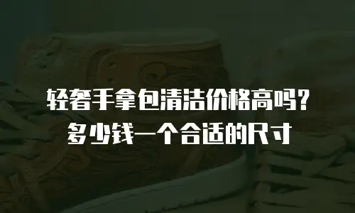 轻奢手拿包清洁价格高吗？多少钱一个合适的尺寸