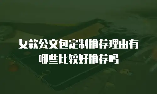女款公文包定制推荐理由有哪些比较好推荐吗
