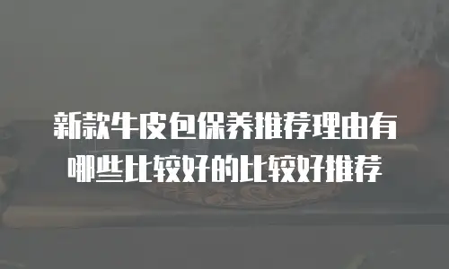 新款牛皮包保养推荐理由有哪些比较好的比较好推荐