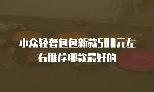 小众轻奢包包新款500元左右推荐哪款最好的