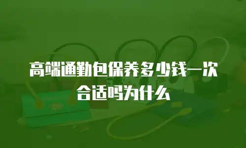 高端通勤包保养多少钱一次合适吗为什么