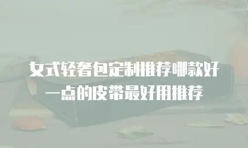 女式轻奢包定制推荐哪款好一点的皮带最好用推荐