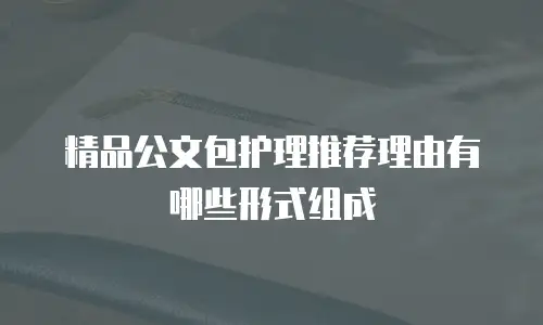 精品公文包护理推荐理由有哪些形式组成