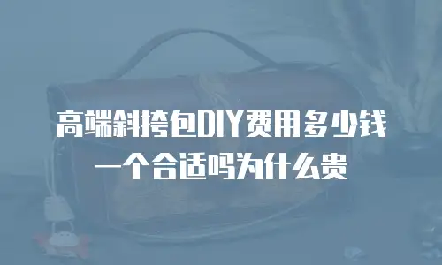 高端斜挎包DIY费用多少钱一个合适吗为什么贵
