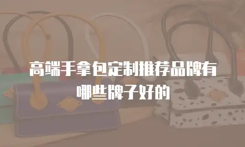 高端手拿包定制推荐品牌有哪些牌子好的