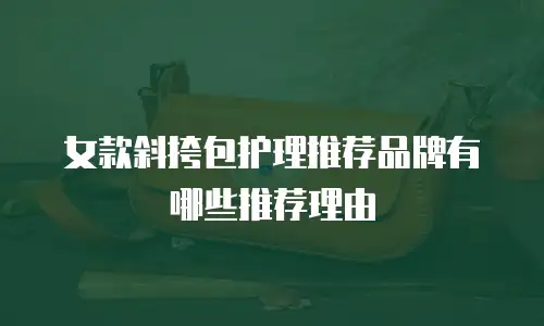 女款斜挎包护理推荐品牌有哪些推荐理由