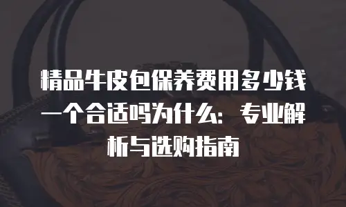 精品牛皮包保养费用多少钱一个合适吗为什么：专业解析与选购指南
