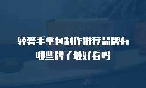 轻奢手拿包制作推荐品牌有哪些牌子最好看吗