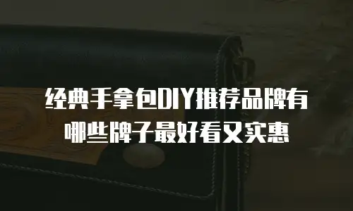 经典手拿包DIY推荐品牌有哪些牌子最好看又实惠