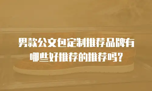 男款公文包定制推荐品牌有哪些好推荐的推荐吗？