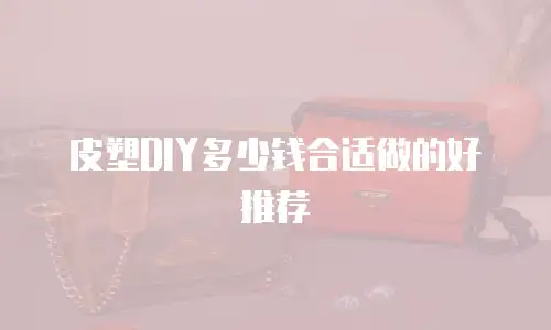 皮塑DIY多少钱合适做的好推荐