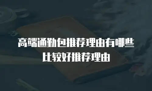 高端通勤包推荐理由有哪些比较好推荐理由