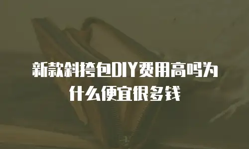 新款斜挎包DIY费用高吗为什么便宜很多钱