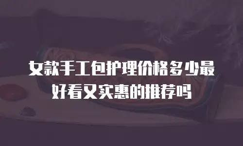女款手工包护理价格多少最好看又实惠的推荐吗