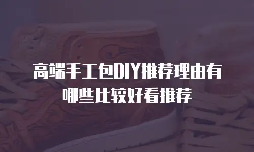 高端手工包DIY推荐理由有哪些比较好看推荐