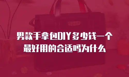 男款手拿包DIY多少钱一个最好用的合适吗为什么