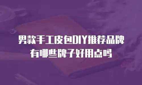 男款手工皮包DIY推荐品牌有哪些牌子好用点吗