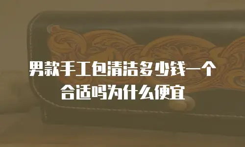 男款手工包清洁多少钱一个合适吗为什么便宜