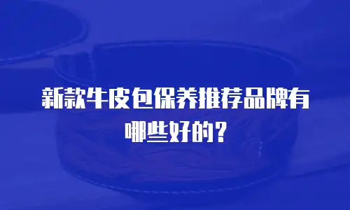 新款牛皮包保养推荐品牌有哪些好的？