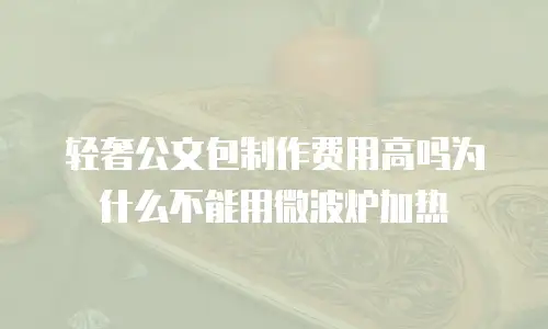 轻奢公文包制作费用高吗为什么不能用微波炉加热