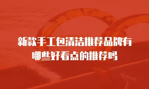 新款手工包清洁推荐品牌有哪些好看点的推荐吗