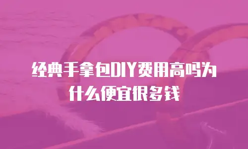 经典手拿包DIY费用高吗为什么便宜很多钱