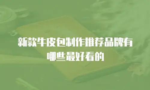 新款牛皮包制作推荐品牌有哪些最好看的
