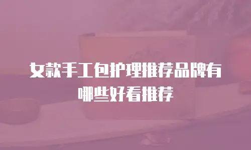 女款手工包护理推荐品牌有哪些好看推荐