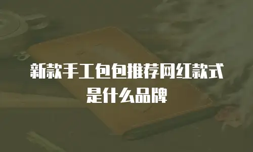 新款手工包包推荐网红款式是什么品牌