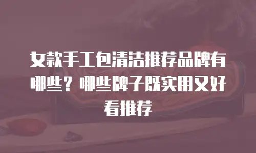 女款手工包清洁推荐品牌有哪些？哪些牌子既实用又好看推荐
