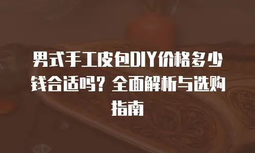 男式手工皮包DIY价格多少钱合适吗？全面解析与选购指南
