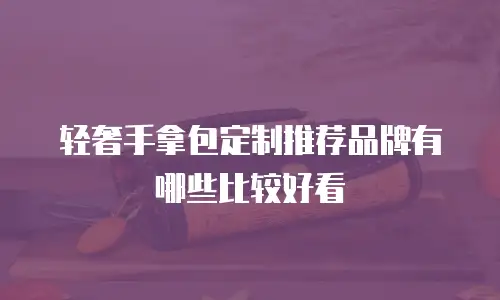 轻奢手拿包定制推荐品牌有哪些比较好看