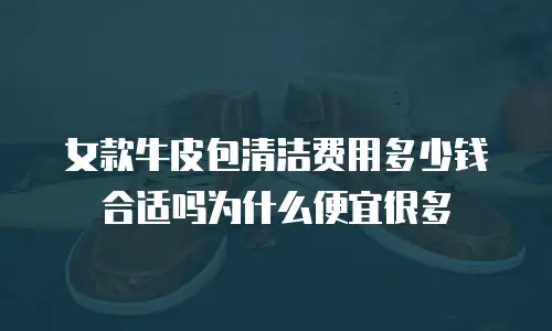 女款牛皮包清洁费用多少钱合适吗为什么便宜很多