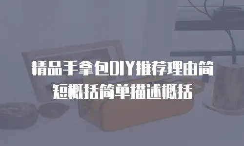 精品手拿包DIY推荐理由简短概括简单描述概括