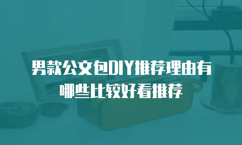 男款公文包DIY推荐理由有哪些比较好看推荐