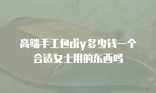 高端手工包diy多少钱一个合适女士用的东西吗