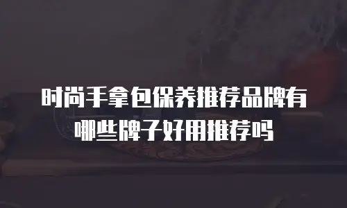 时尚手拿包保养推荐品牌有哪些牌子好用推荐吗