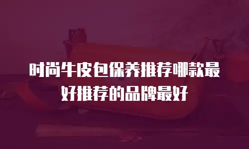 时尚牛皮包保养推荐哪款最好推荐的品牌最好