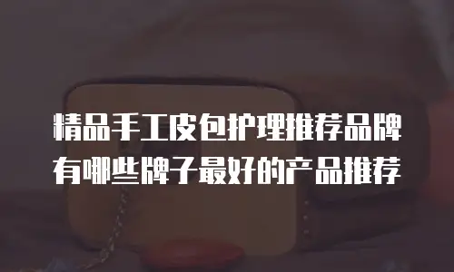 精品手工皮包护理推荐品牌有哪些牌子最好的产品推荐