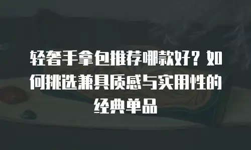 轻奢手拿包推荐哪款好？如何挑选兼具质感与实用性的经典单品