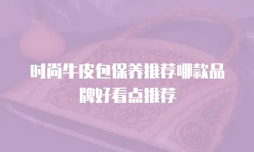 时尚牛皮包保养推荐哪款品牌好看点推荐