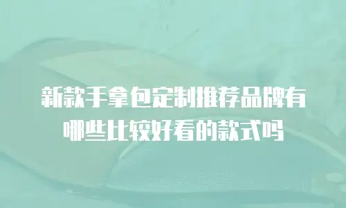 新款手拿包定制推荐品牌有哪些比较好看的款式吗
