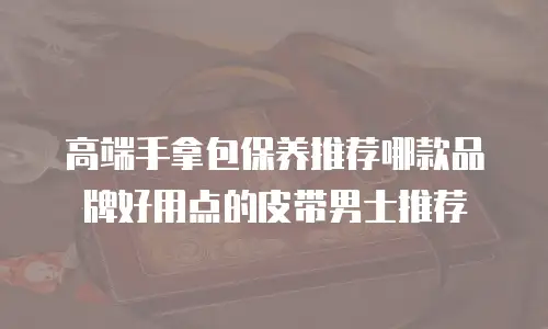 高端手拿包保养推荐哪款品牌好用点的皮带男士推荐