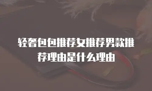 轻奢包包推荐女推荐男款推荐理由是什么理由
