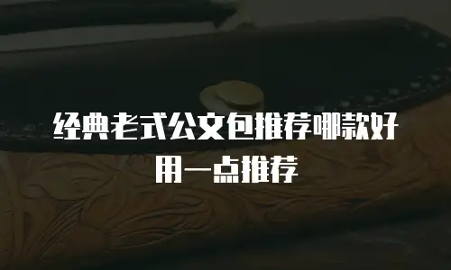 经典老式公文包推荐哪款好用一点推荐