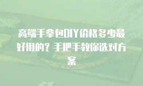 高端手拿包DIY价格多少最好用的？手把手教你选对方案