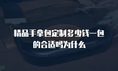 精品手拿包定制多少钱一包的合适吗为什么