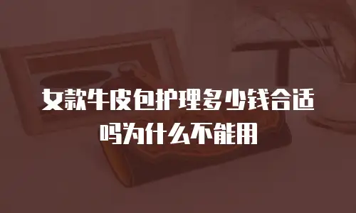 女款牛皮包护理多少钱合适吗为什么不能用