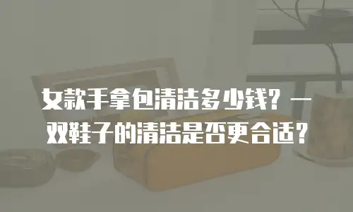 女款手拿包清洁多少钱？一双鞋子的清洁是否更合适？